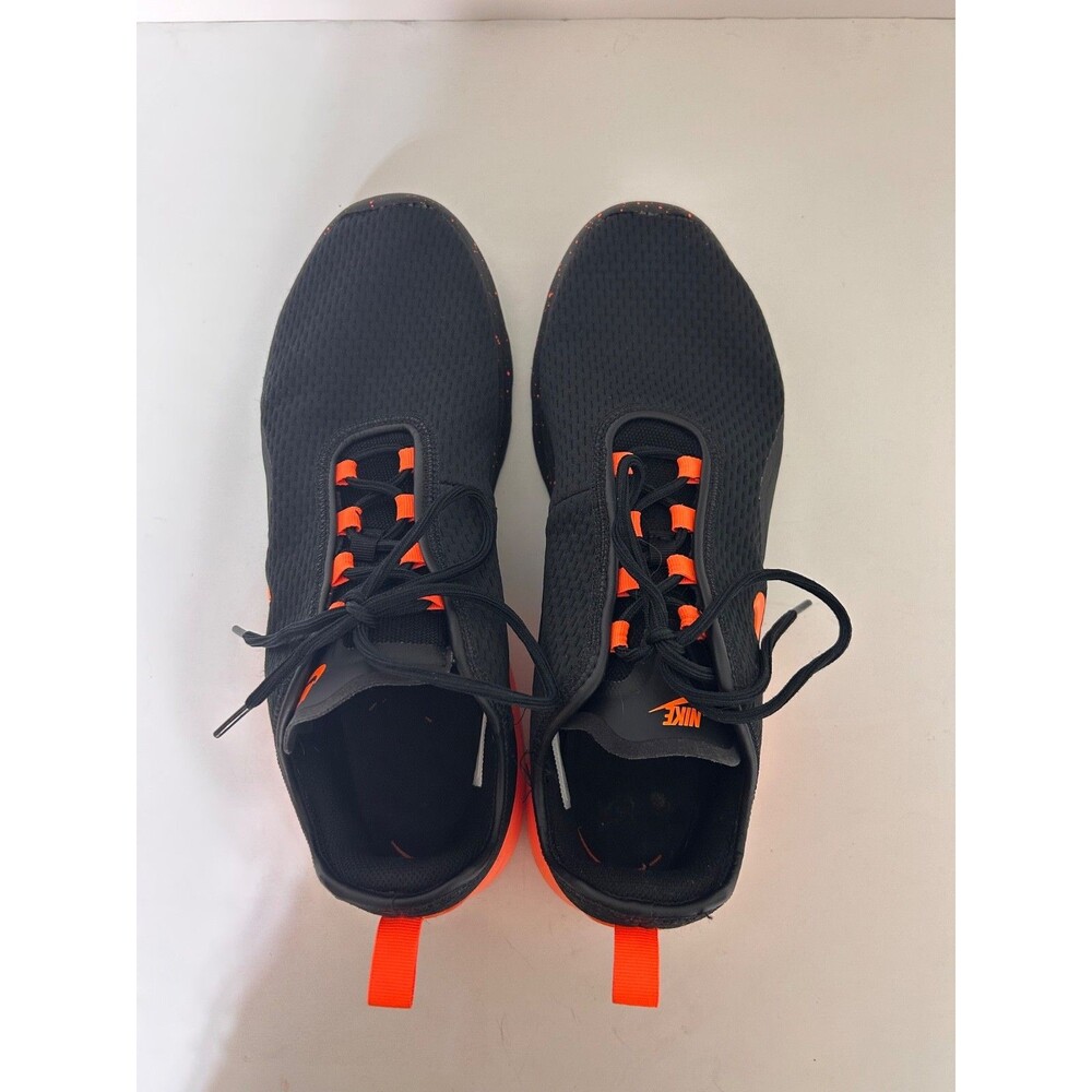 Nike Mens size 11.5 EU 45.5 Air Max Motion 2 Black Orange Running Shoes Sneakers - Picture 4 of 10